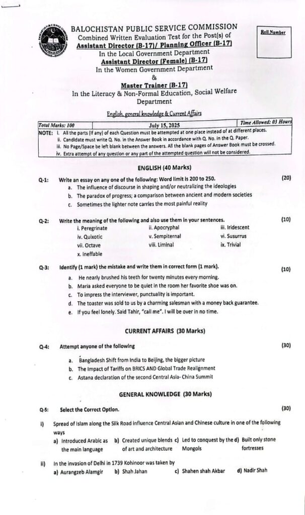 Assistant Director planning officer in the Local Government